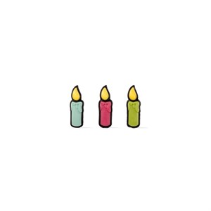 Comic Candles Assortment Pz 180 Dobla