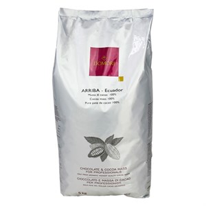 MASSA CACAO ARRIBA 100% ECUADOR KG 5X2 DOMORI