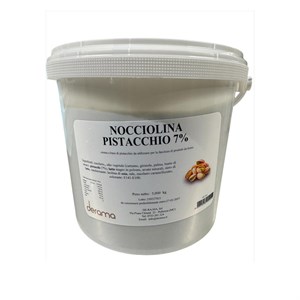 NOCCIOLINA PISTACC 7% KG 5 DERAMA