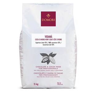 Vidama' Latte 42% Costa D'avorio Kg 5x2 Domori
