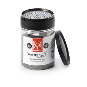 GLITTER POLVERE NERO GR 30 MODECOR