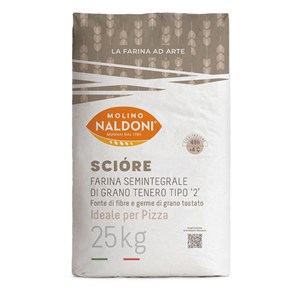 FARINA TIPO 2 SCIORE W420 KG 25 NALDONI