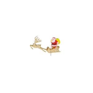BABBO NATALE SLITTA ORO PLAST PZ 36 MODECOR