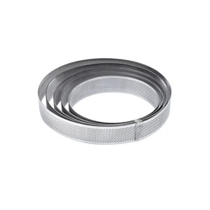 FASCIA MICROFOR INOX Q 17 H 3.5 PAVONI